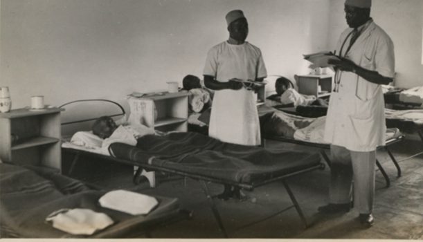 The historical roots of institutionalized healthcare and education in Sub-Saharan Africa, the cases of Cameroon and Zambia