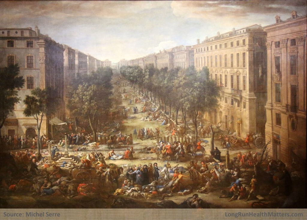 Plague Marseilles eradication plague