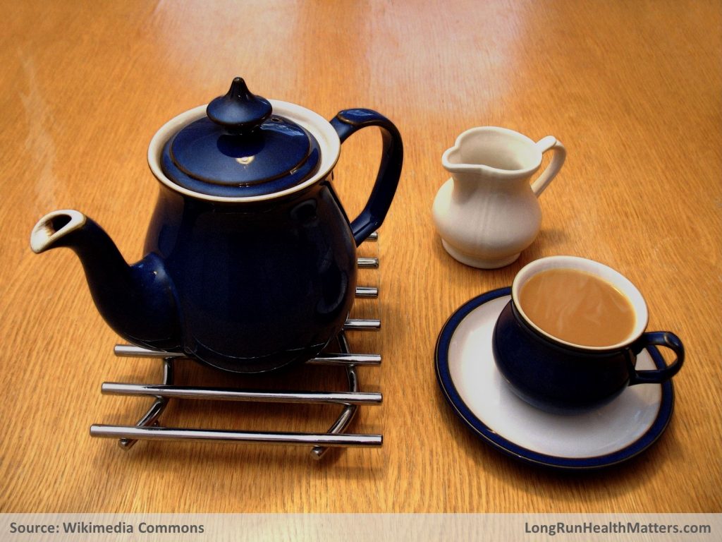 Tea Drinking Curbed Mortality Rates England
