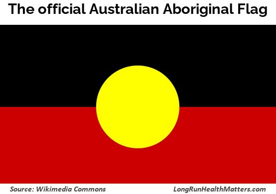 The official Australian Aboriginal Flag