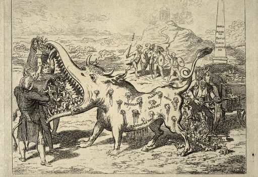 Cartoon Vaccination Effects Smallpox vaccination 19th century Finland lessons vaccine mandate