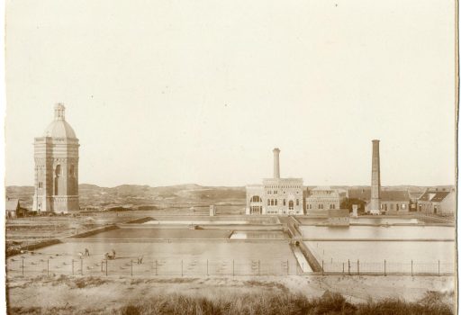 Water tower pumping station - The Hague 1890 - Dutch sanitary revolution