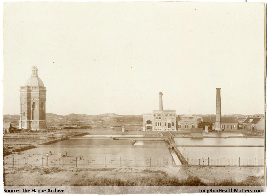 Water tower pumping station - The Hague 1890 - Dutch sanitary revolution
